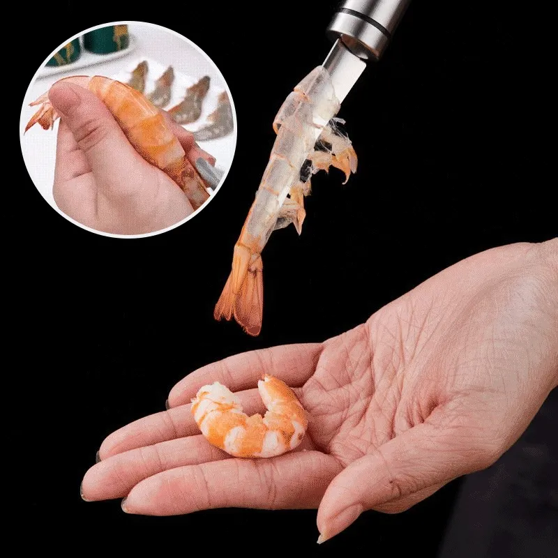 Multifunctional Shrimp Line Fish Maw Knife